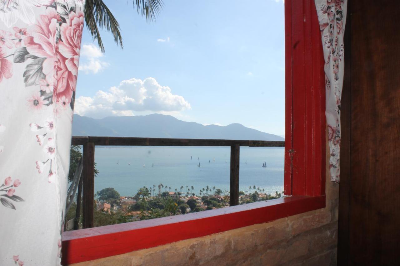 Cantagalo Ilhabela - Onde O Galo Canta De Tao Linda A Vista Exterior photo