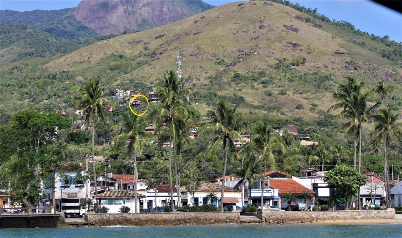 Cantagalo Ilhabela - Onde O Galo Canta De Tao Linda A Vista Exterior photo